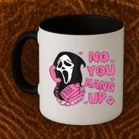 No You Hang Up First Ghost Calling Halloween Coffee Mug thumb 2