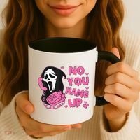 No You Hang Up First Ghost Calling Halloween Coffee Mug thumb 3