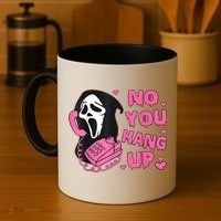 No You Hang Up First Ghost Calling Halloween Coffee Mug thumb 4