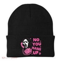 No You Hang Up First Ghost Calling Halloween Beanie thumb 0