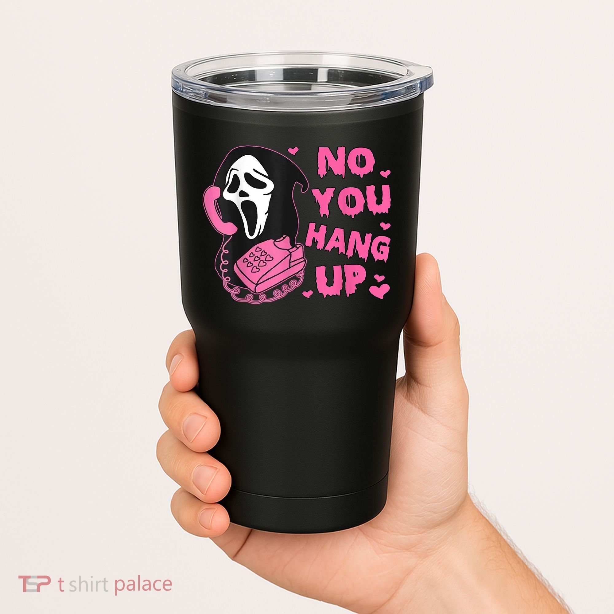 No You Hang Up First Ghost Calling Halloween Tumbler