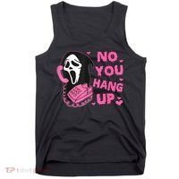 No You Hang Up First Ghost Calling Halloween Tank Top thumb 0
