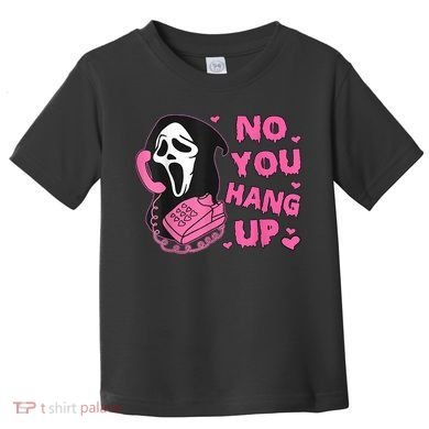 No You Hang Up First Ghost Calling Halloween Toddler T-Shirt