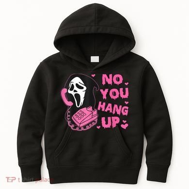 No You Hang Up First Ghost Calling Halloween Kids Hoodie
