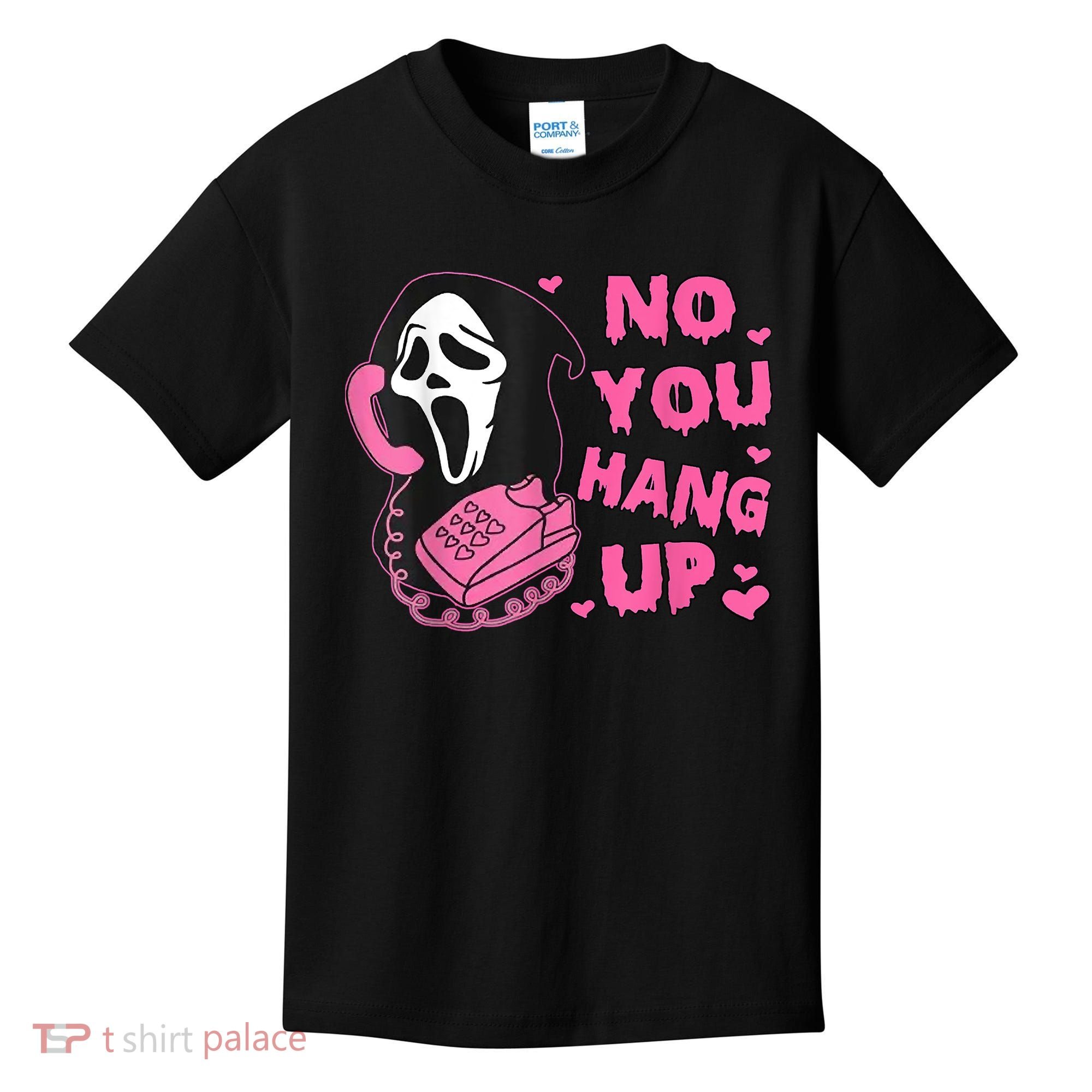 No You Hang Up First Ghost Calling Halloween Kids T-Shirt