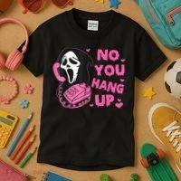 No You Hang Up First Ghost Calling Halloween Kids T-Shirt thumb 3