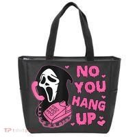 No You Hang Up First Ghost Calling Halloween Tote Bag thumb 0