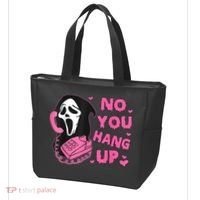 No You Hang Up First Ghost Calling Halloween Tote Bag thumb 3