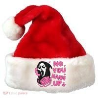 No You Hang Up First Ghost Calling Halloween Santa Hat thumb 0