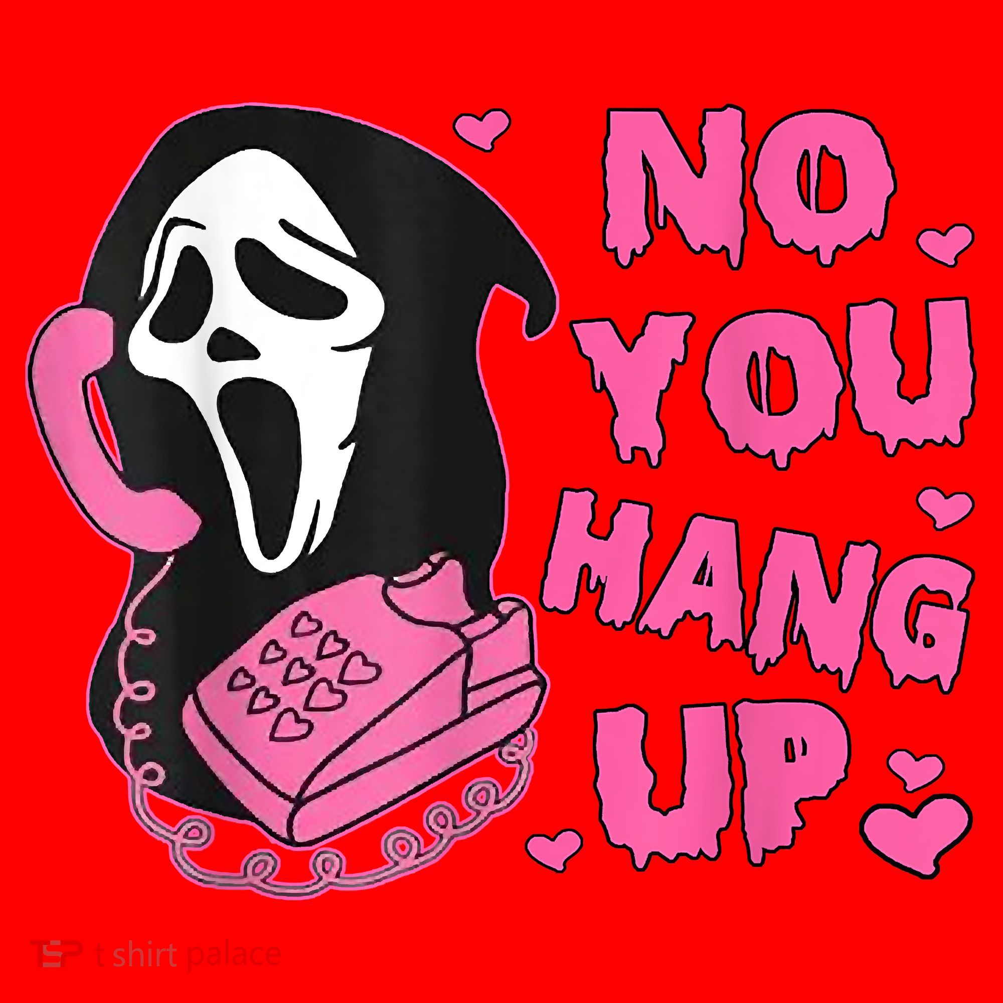 No You Hang Up First Ghost Calling Halloween Santa Hat