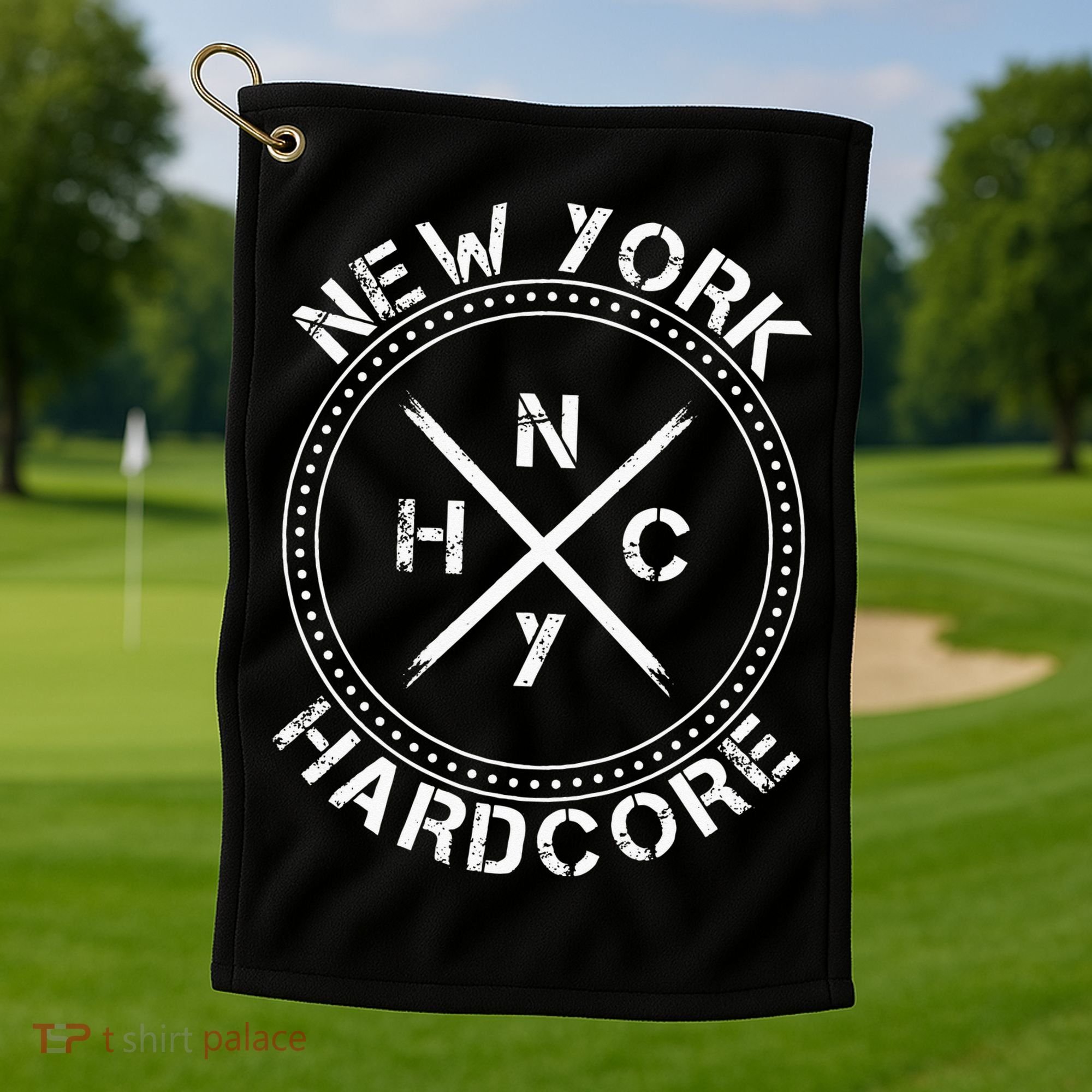 New York Hardcore NYHC Music Cool Golf Towel