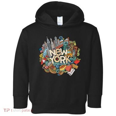 New York Iconic Toddler Hoodie