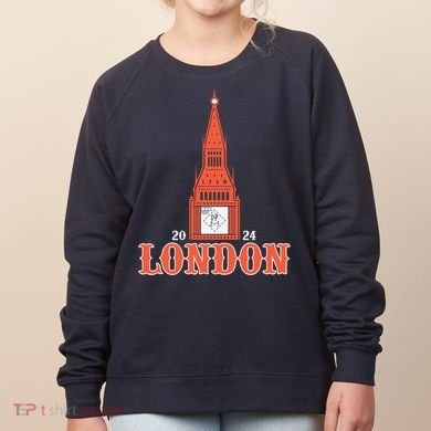 New York London Clock Tower Women's Sweatshirt