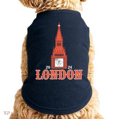 New York London Clock Tower Doggie Tank