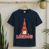 New York London Clock Tower T-Shirt thumb 2