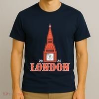 New York London Clock Tower T-Shirt thumb 3