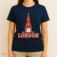 New York London Clock Tower T-Shirt thumb 4