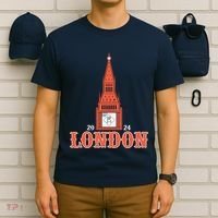 New York London Clock Tower T-Shirt thumb 6