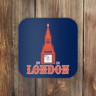 New York London Clock Tower Coaster