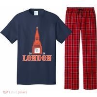 New York London Clock Tower Pajama Set thumb 0