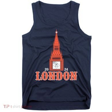 New York London Clock Tower Tank Top