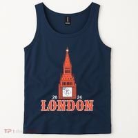 New York London Clock Tower Tank Top thumb 2