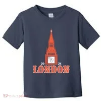 New York London Clock Tower Toddler T-Shirt thumb 0
