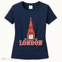 New York London Clock Tower Women's T-Shirt thumb 0
