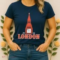 New York London Clock Tower Women's T-Shirt thumb 2