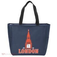 New York London Clock Tower Tote Bag thumb 0