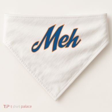 New York Meh USA-Made Doggie Bandana