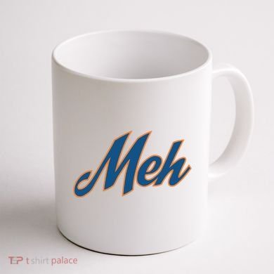 New York Meh Coffee Mug back