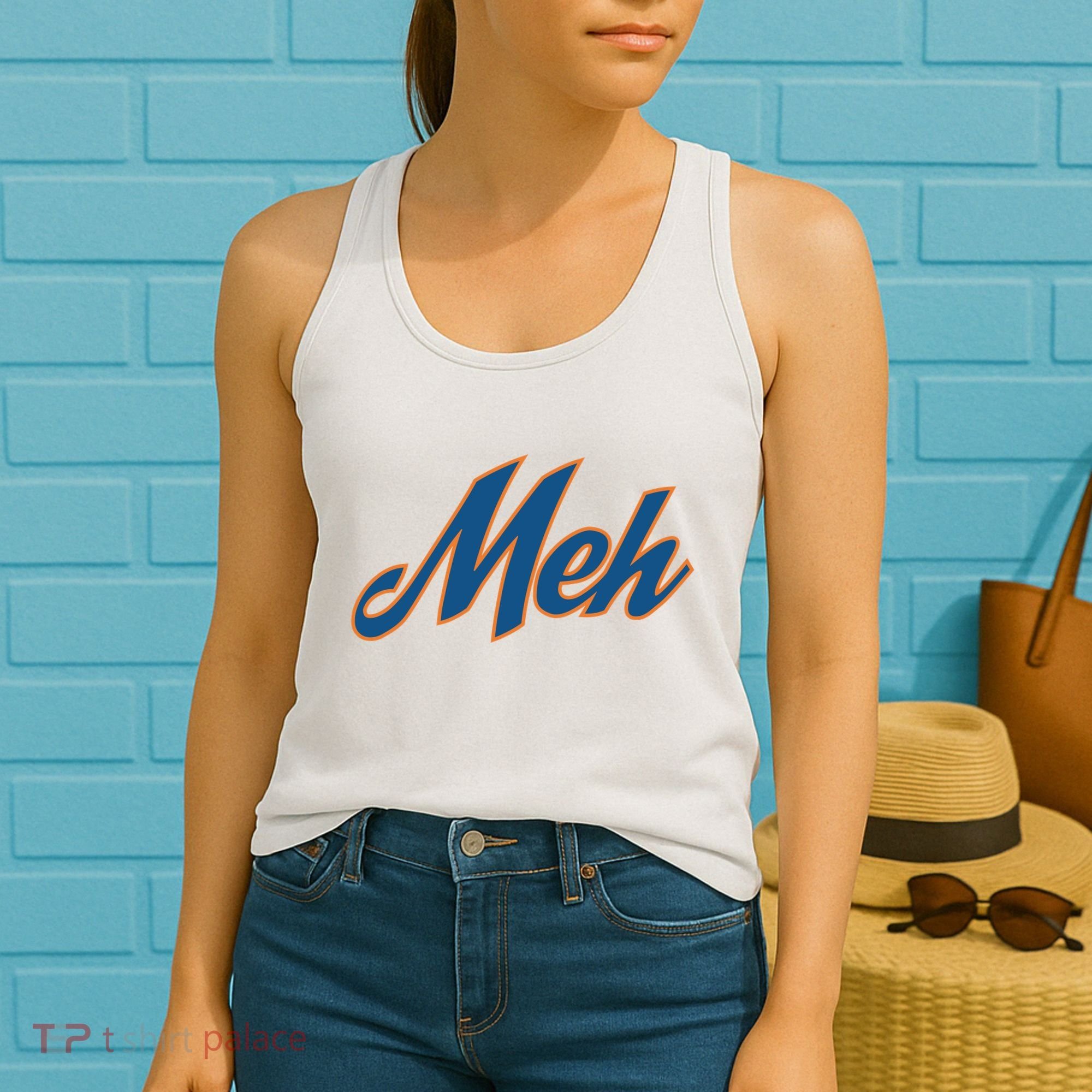 New York Meh Women's Tank Top