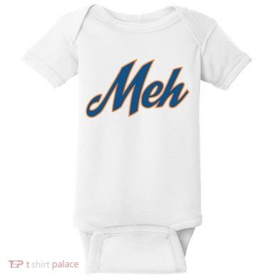 New York Meh Baby Bodysuit