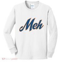 New York Meh Kids Long Sleeve Shirt thumb 0