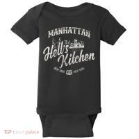 New York Manhattan Hells Kitchen Baby Bodysuit thumb 0
