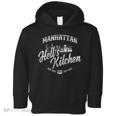 New York Manhattan Hells Kitchen Toddler Hoodie