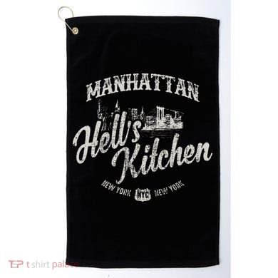New York Manhattan Hells Kitchen Golf Towel
