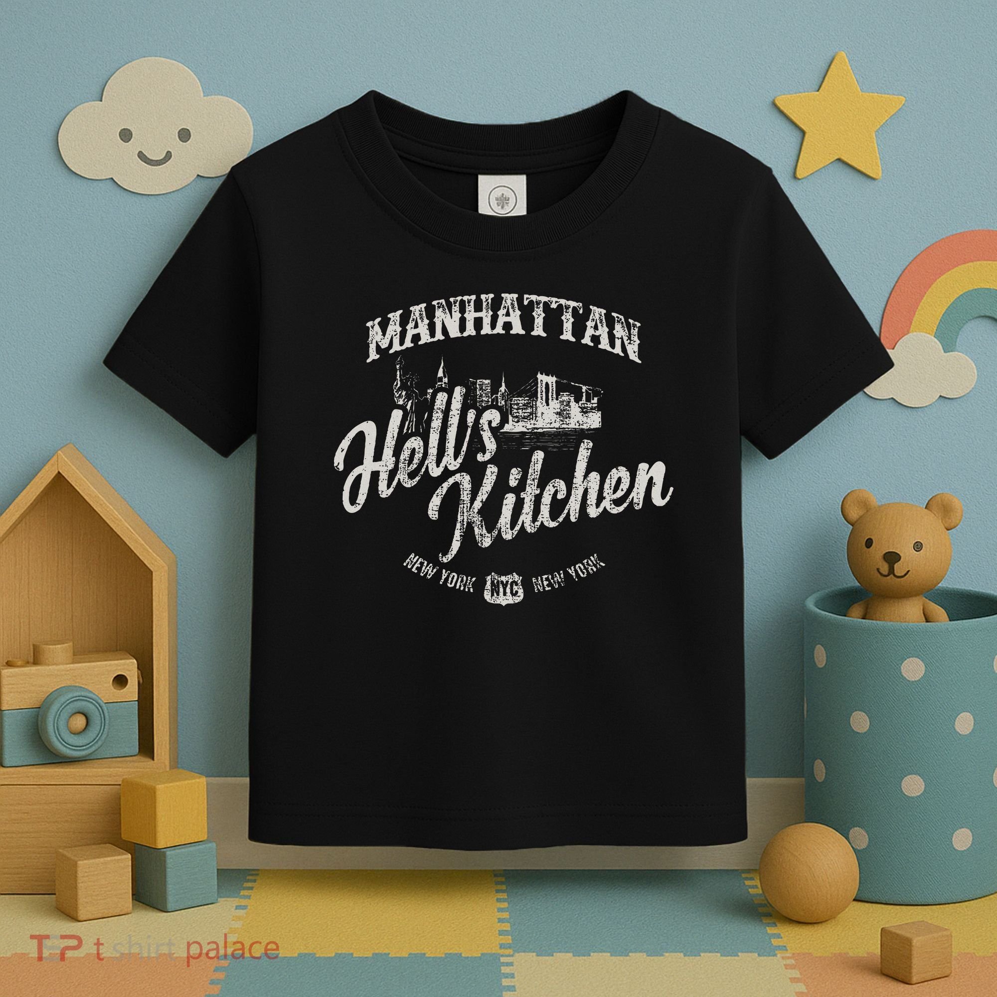 New York Manhattan Hells Kitchen Toddler T-Shirt