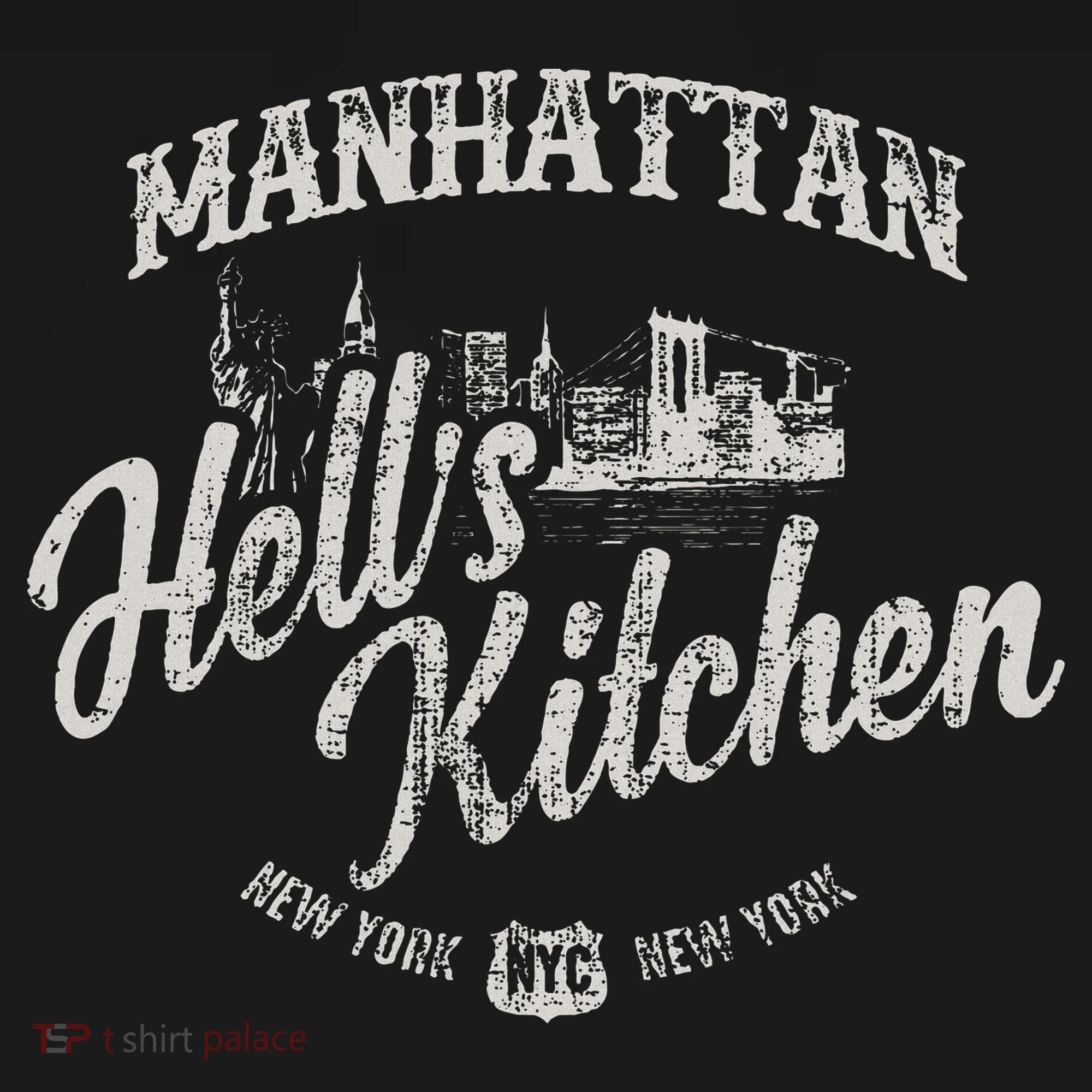 New York Manhattan Hells Kitchen Toddler T-Shirt