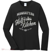 New York Manhattan Hells Kitchen Women's Long Sleeve Shirt thumb 0