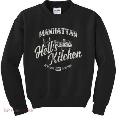 New York Manhattan Hells Kitchen Kids Sweatshirt
