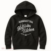 New York Manhattan Hells Kitchen Kids Hoodie thumb 0