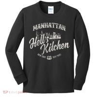 New York Manhattan Hells Kitchen Kids Long Sleeve Shirt thumb 0