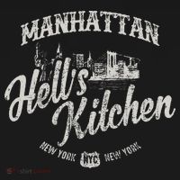 New York Manhattan Hells Kitchen Kids Long Sleeve Shirt thumb 2