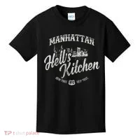New York Manhattan Hells Kitchen Kids T-Shirt thumb 0
