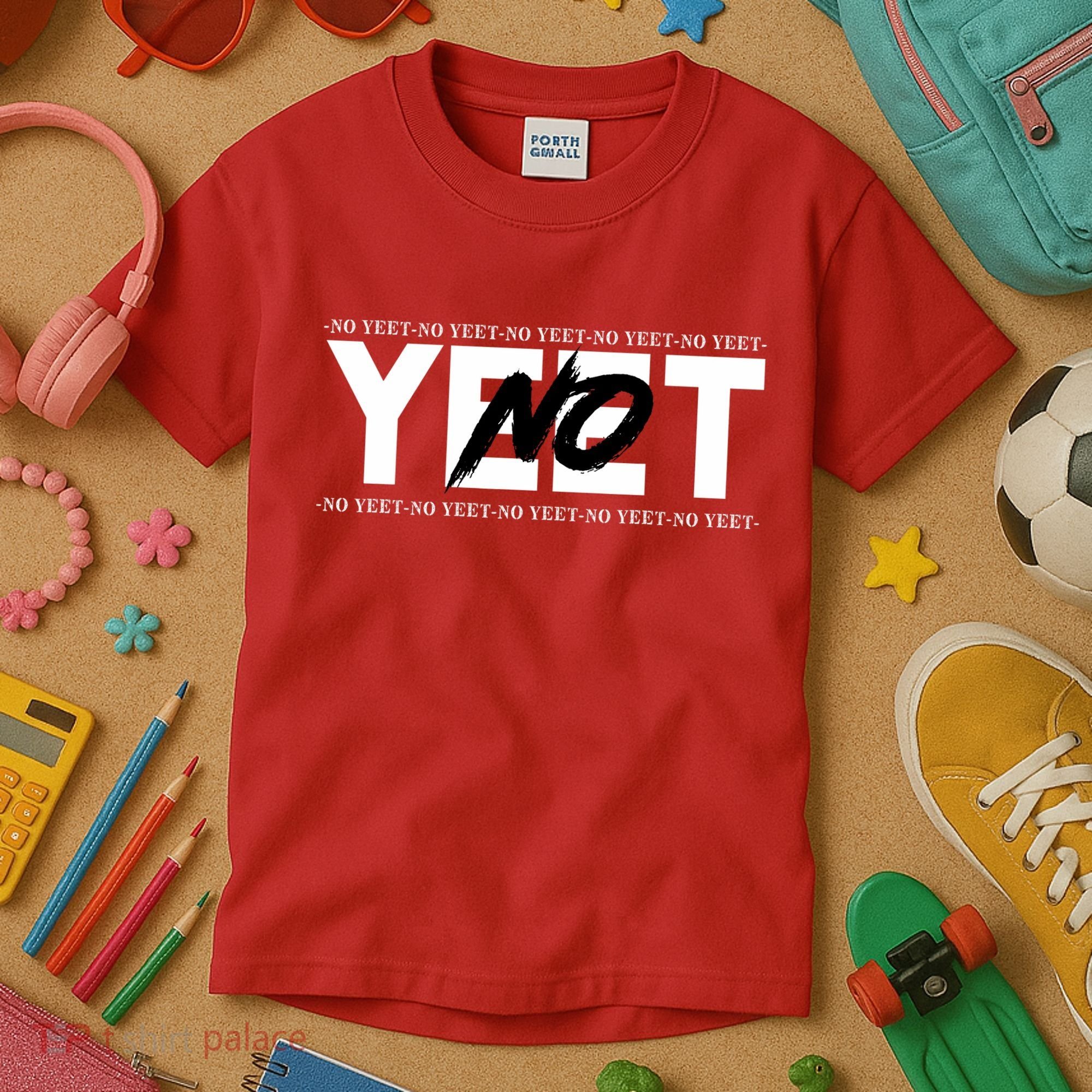 No Yeet Kids T-Shirt