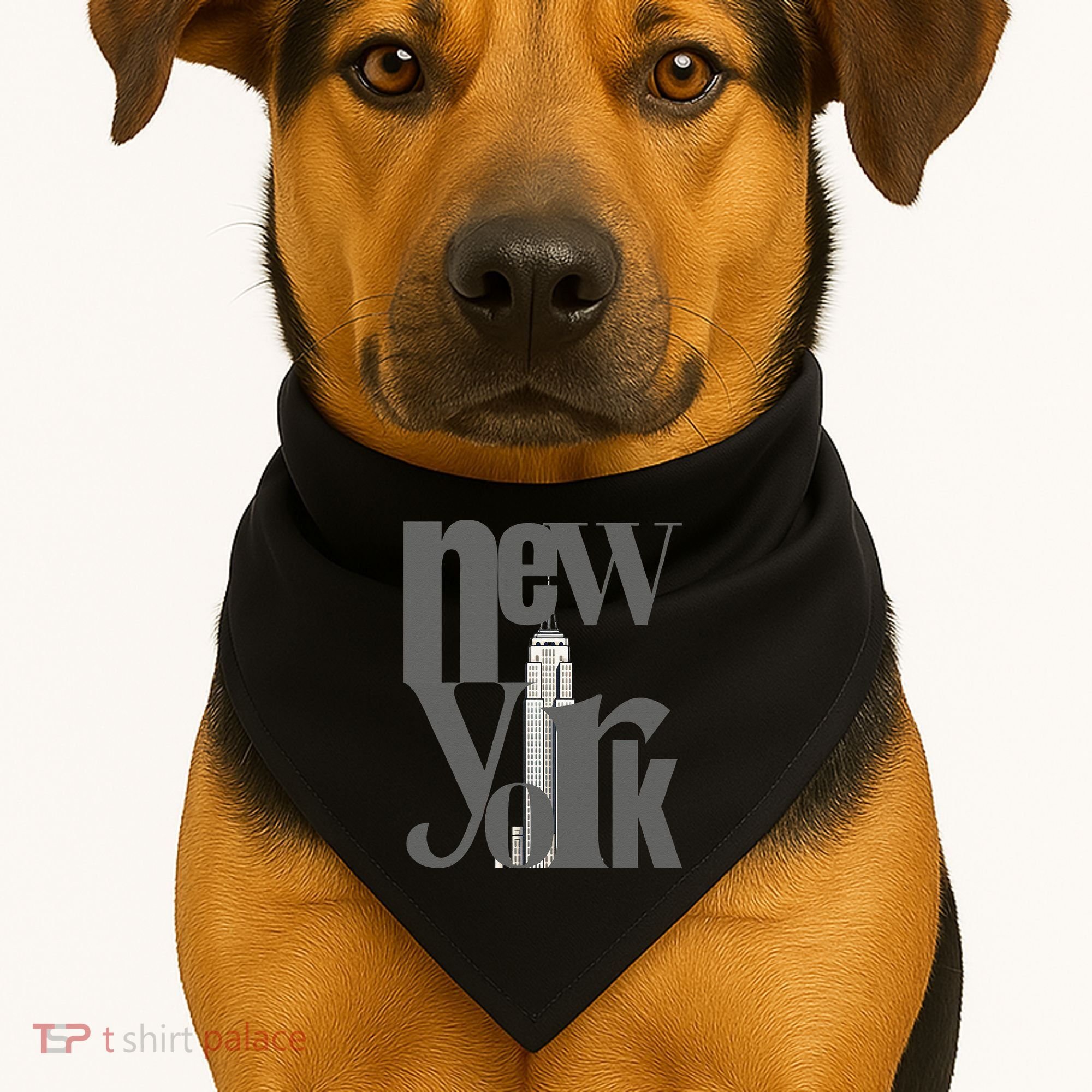 New York USA-Made Doggie Bandana