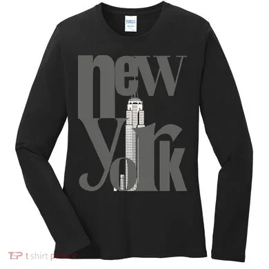 New York Women's Long Sleeve Shirt