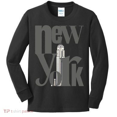 New York Kids Long Sleeve Shirt
